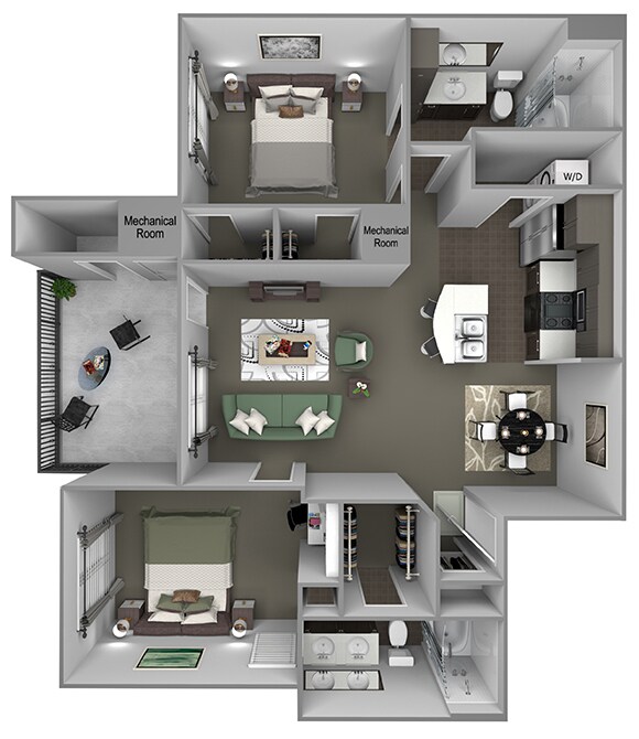 B3 (White Alder) 1434 floor plan